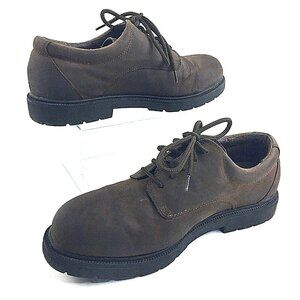 Nunn Bush Portland Men's Brown Leather Lace Up Oxfords 83884-02 Size 10.5 W EUC